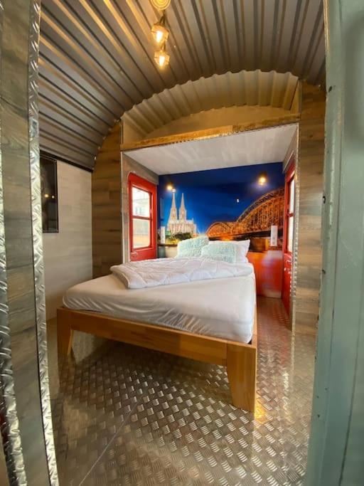 Gleis 2, Waggon Mit Ofen, Optional Mit Whirlpool Und Sauna 크로넨버그 외부 사진