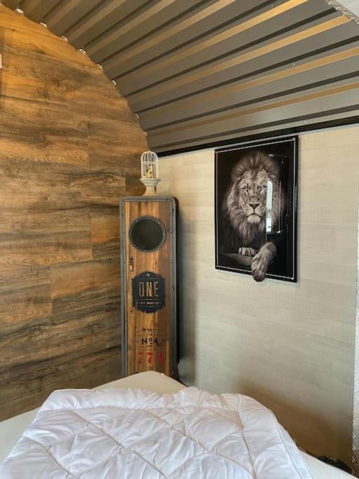 Gleis 2, Waggon Mit Ofen, Optional Mit Whirlpool Und Sauna 크로넨버그 외부 사진